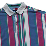 80's Tommy Hilfiger Stripe Polo