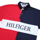 90's Tommy Hilfiger Spell-Out Polo