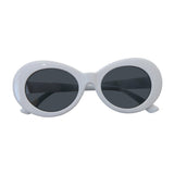 Kurt Cobain Style Glasses (White)