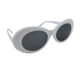 Kurt Cobain Style Glasses (White)